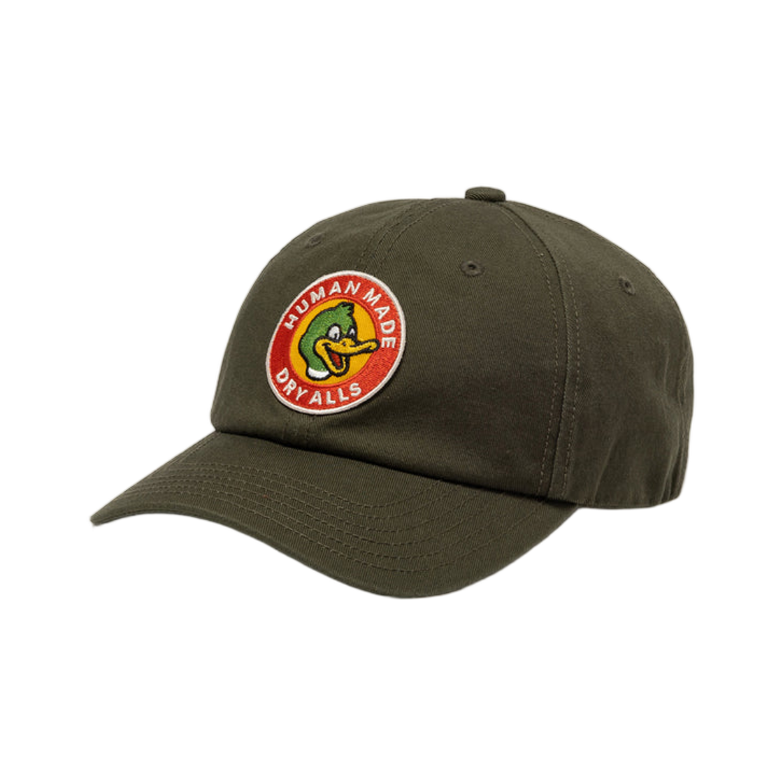 HM31GD019 Human Made 6Panel Twill Cap Olive Drab