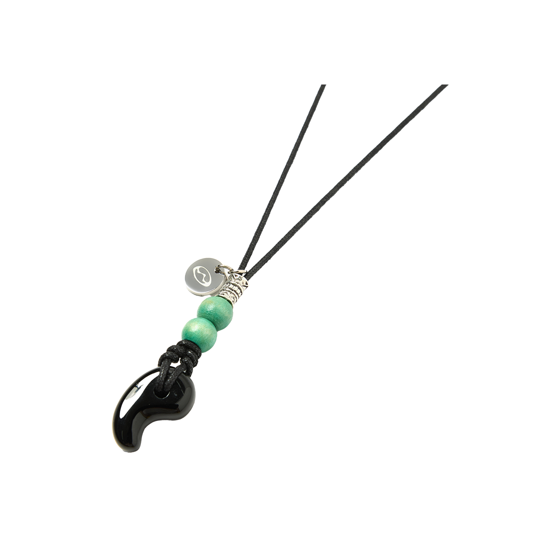 O-MOMYM5Y51006 MIM Boho Beads Necklace_Black