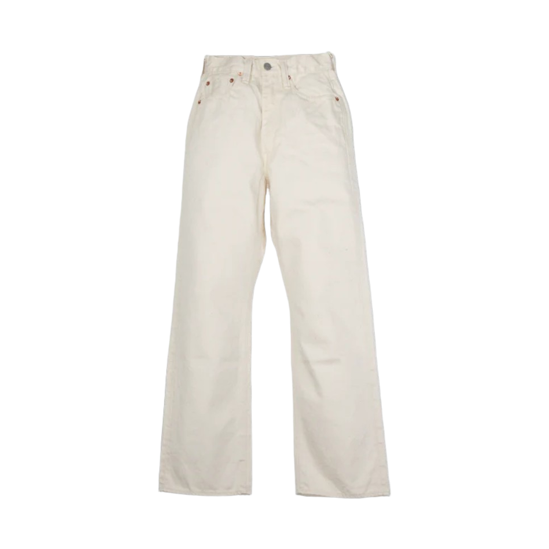 0107EC (W) Fullcount 0107EC Monroe Denim One Wash 13.7oz Ecru