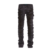 Undermycar Double Knee Slim Pants Dirty Gray