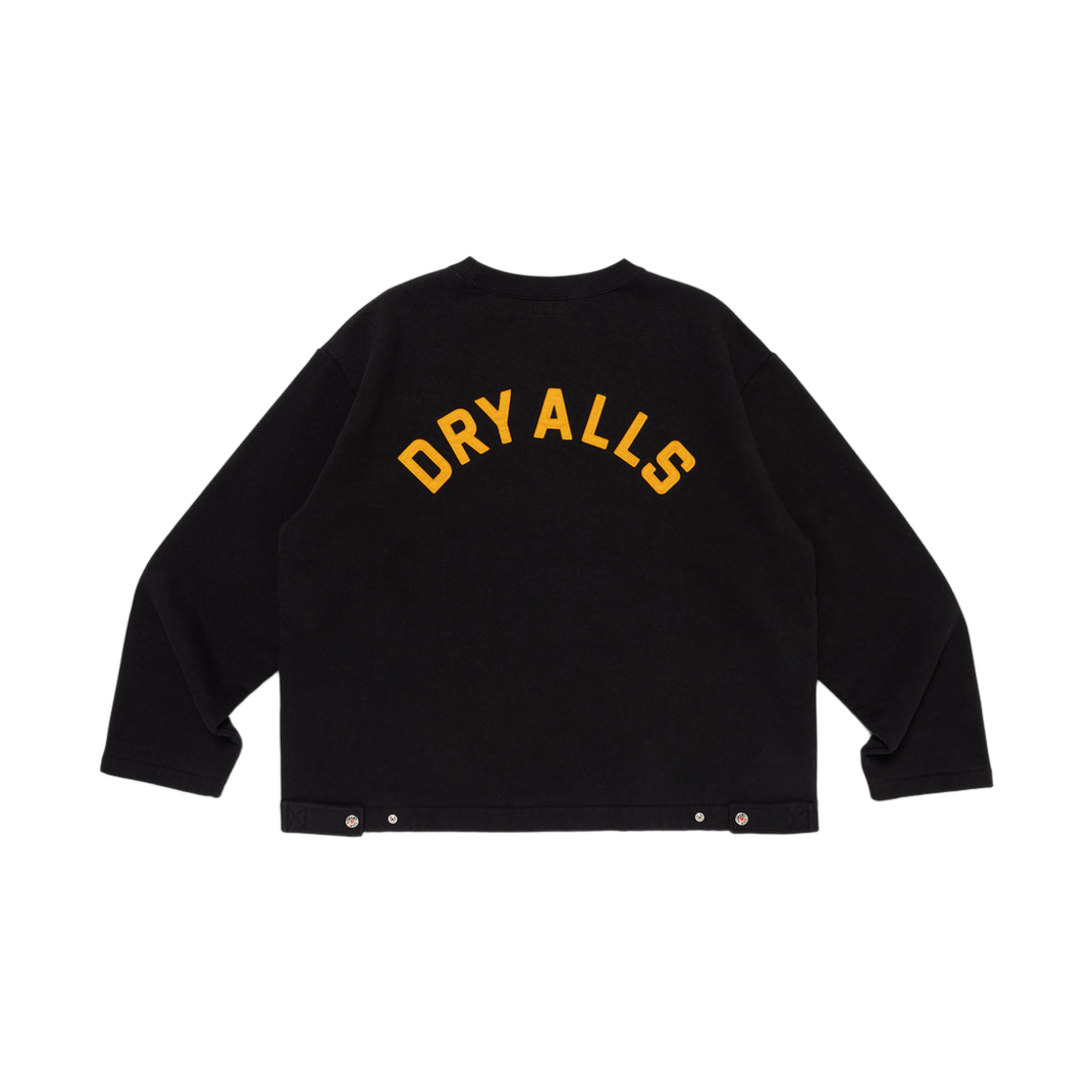 휴먼 메이드 어드저스터블 스웨트셔츠 블랙(Human Made Adjustable Sweatshirt Black) - 2