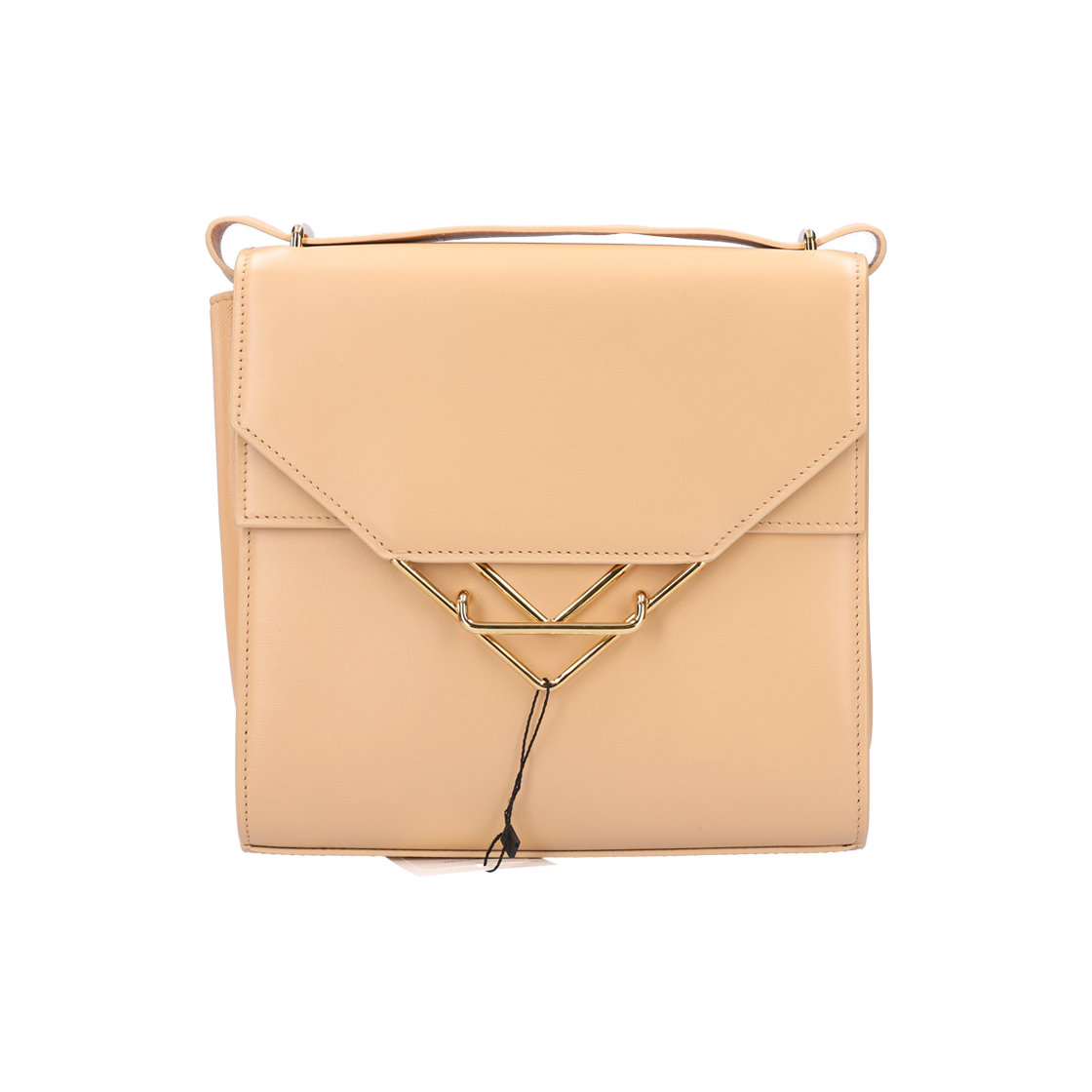 보테가 베네타 652391 더 클립 숄더백 베이지(Bottega Veneta 652391 The Clip Shoulder Bag Beige) - 1