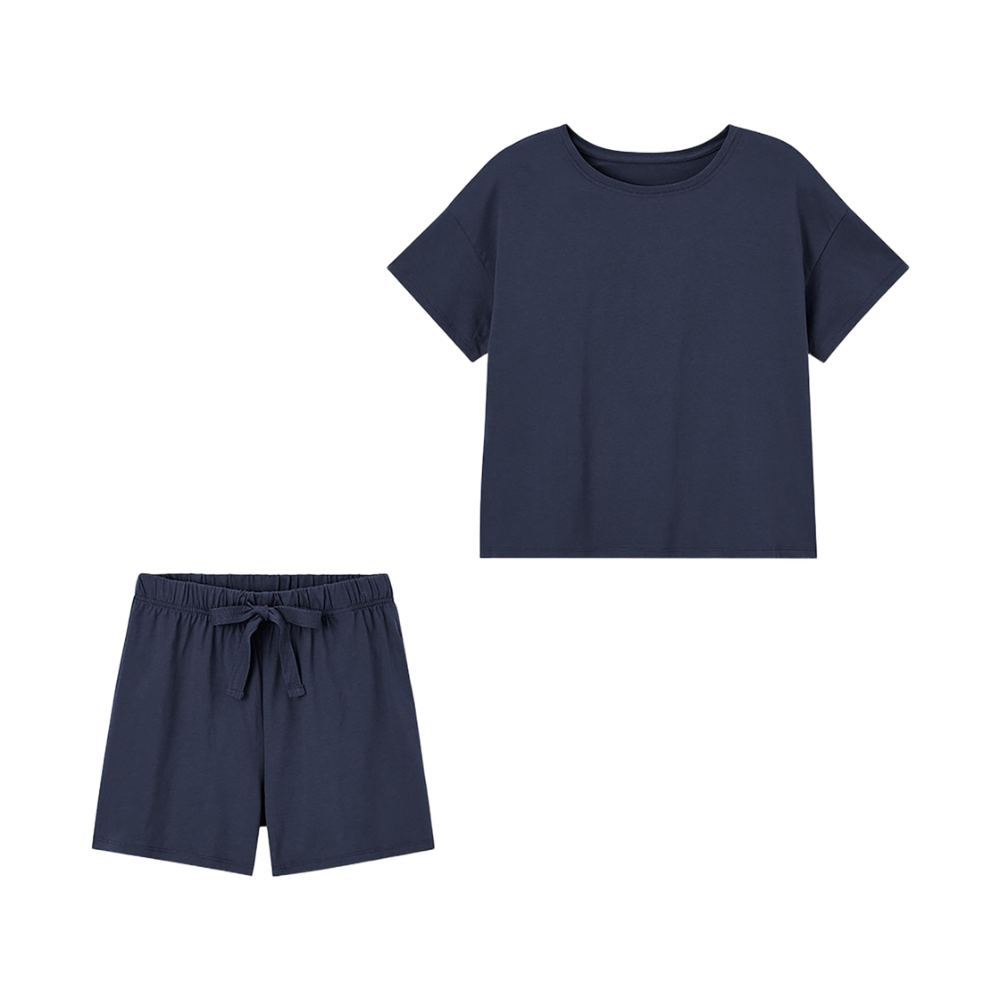 348900-69 (W) GU Cotton Color Lounge Set Navy