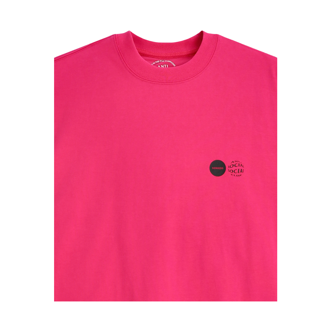 안티소셜소셜클럽 송지오 웨이브 로고 티셔츠 핑크(ASSC x Songzio Wave Logo S/S T-Shirts/Pink) - 3