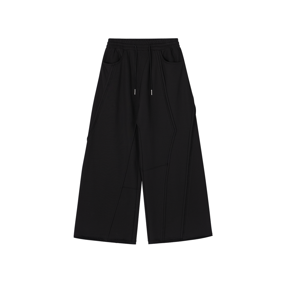 WI2PT708BK (W) SONGZIO COLLECTION Biascast Sweat Pants Black