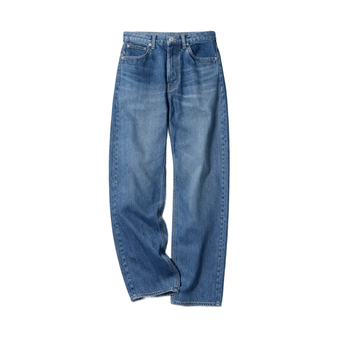 482869-65 Uniqlo Baggy Jeans Tall Blue - JP