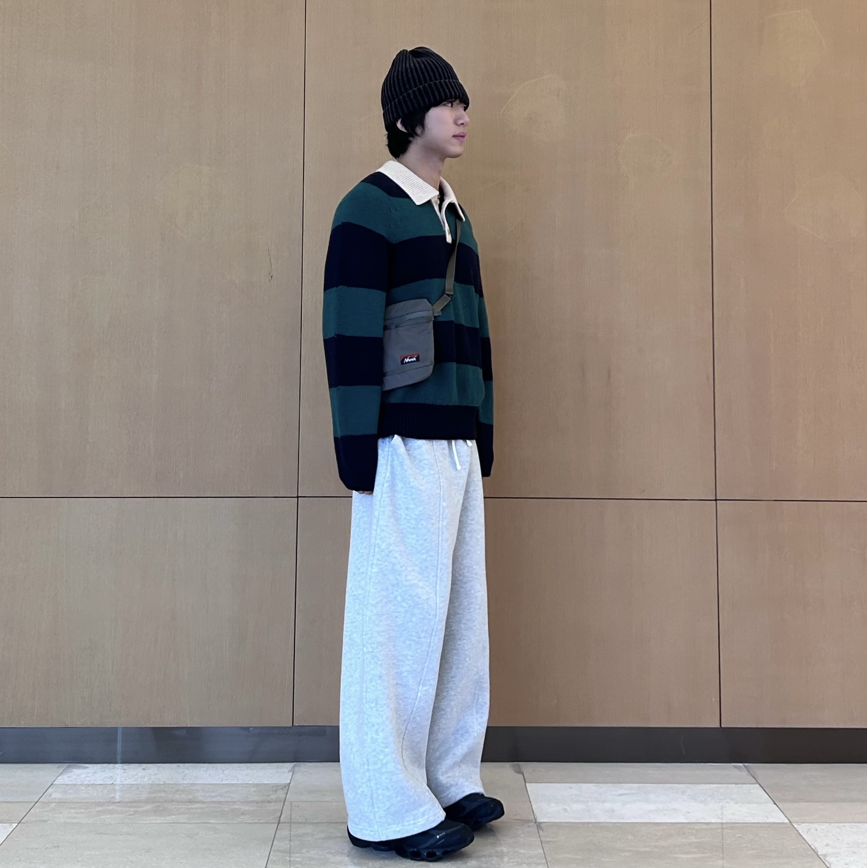 Nanga Aurora Tex Sacoche Medium Grey - 25FW 착용 스타일 - 4