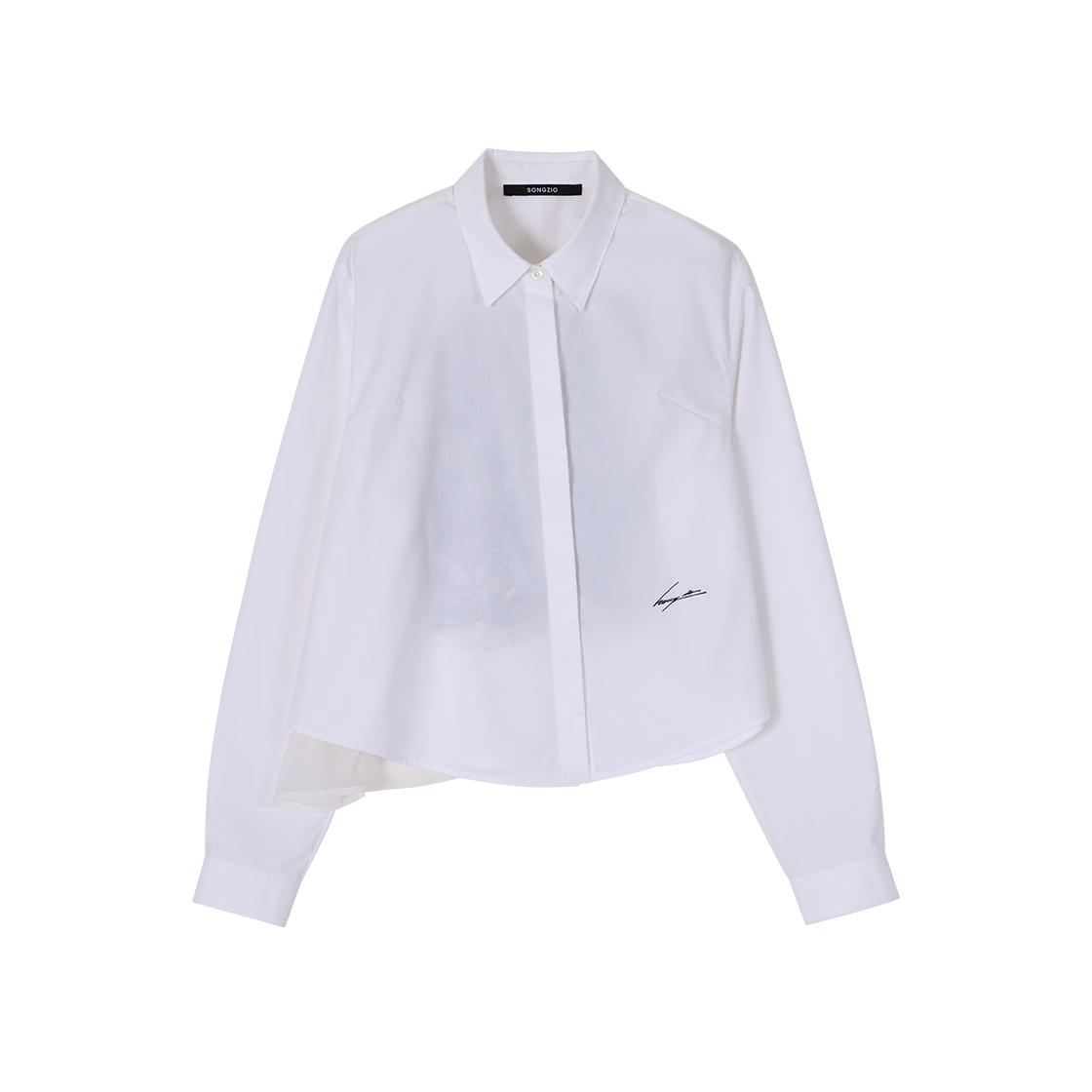 WI2SH702WH (W) SONGZIO COLLECTION Veiled Archangel Shirt White