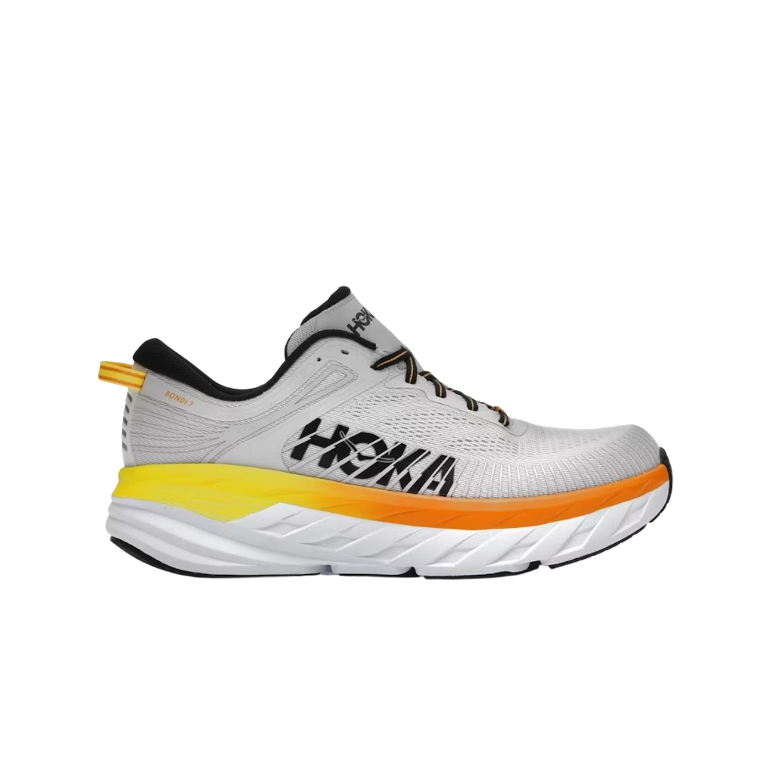 1110518-NCRY Hoka Bondi 7 Nimbus Cloud Radiant Yellow