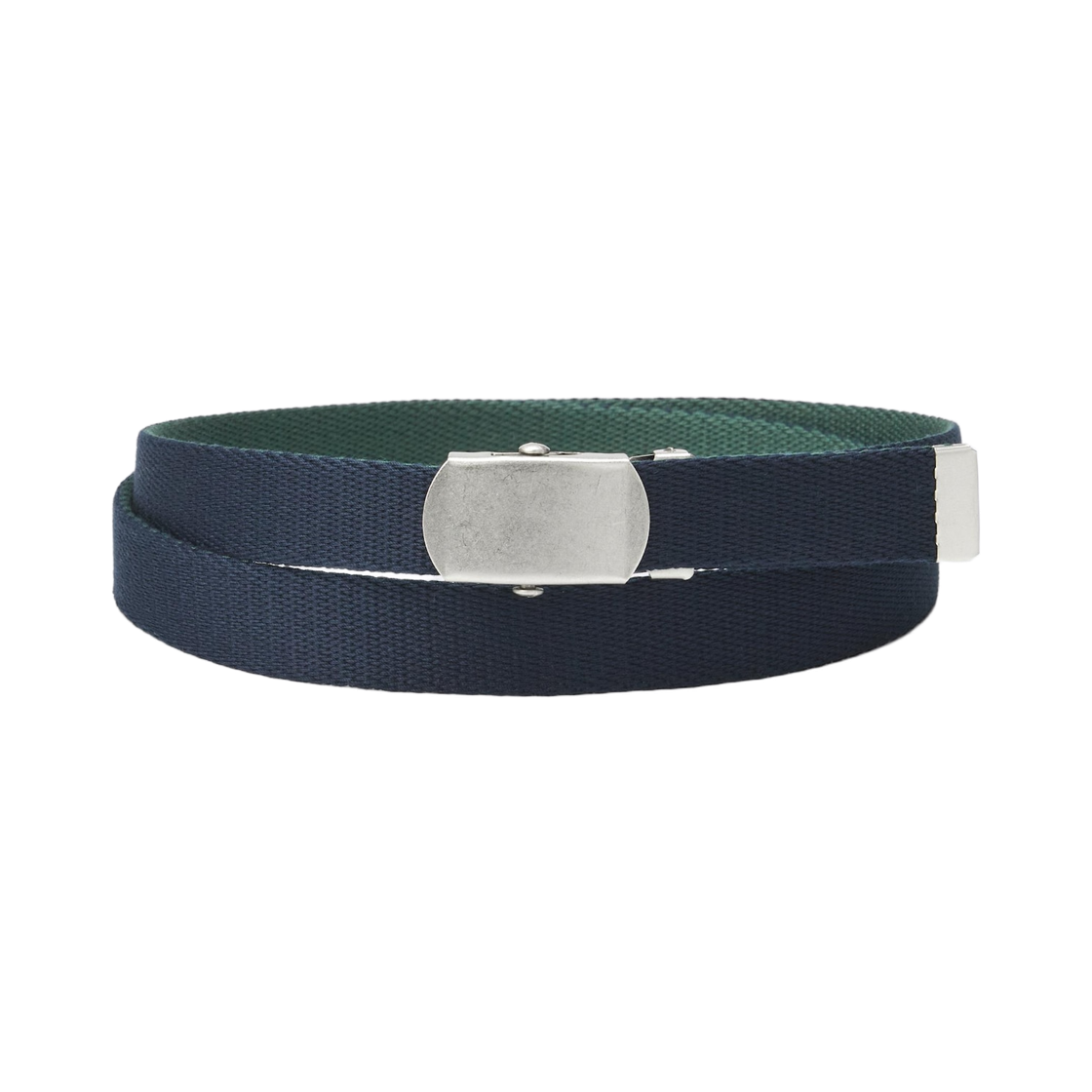 359011-69 GU Color Combination Tape Long Belt Navy