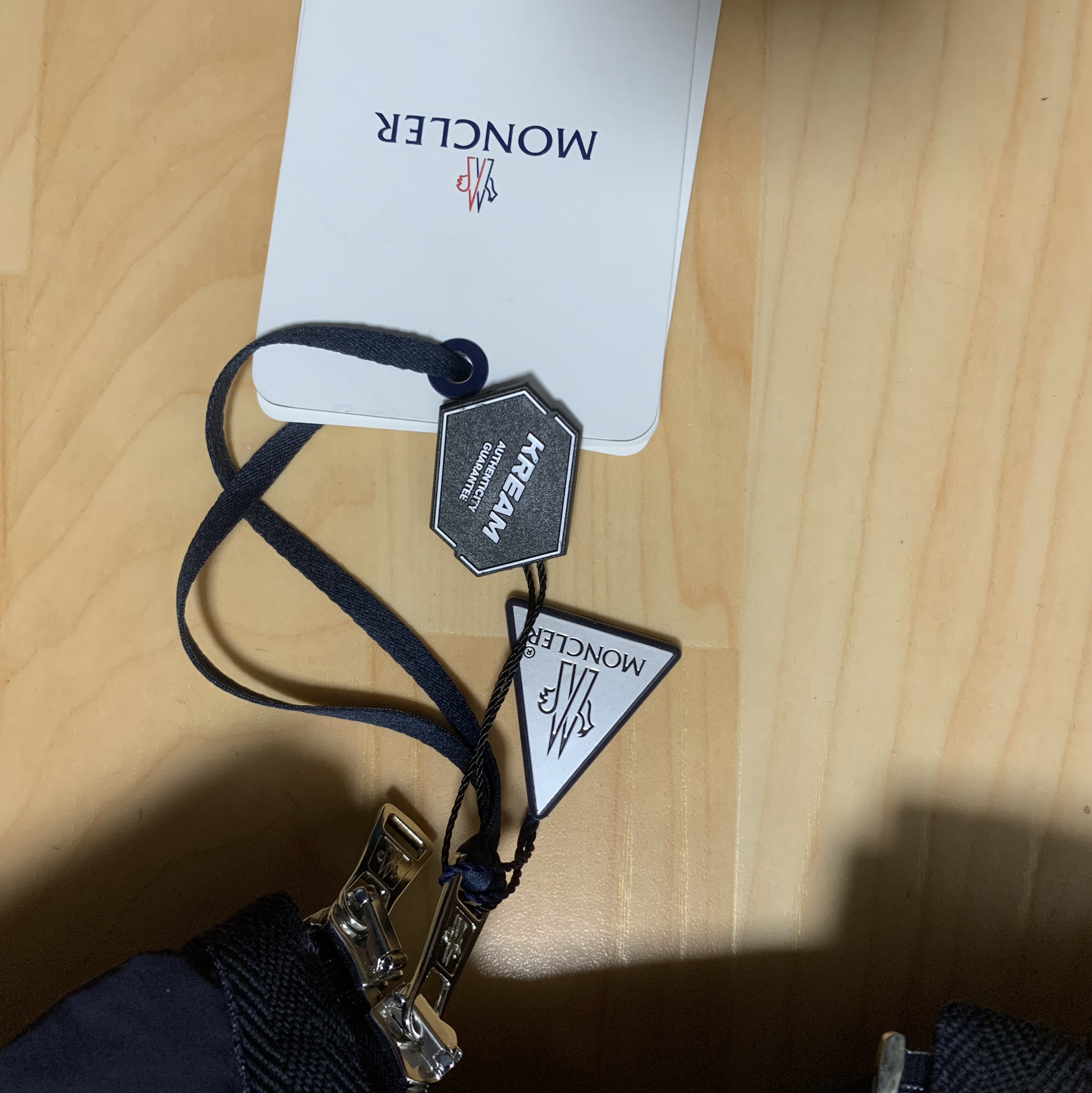 Moncler Truyere Parka Jacket Navy Blue - 23FW 착용 스타일