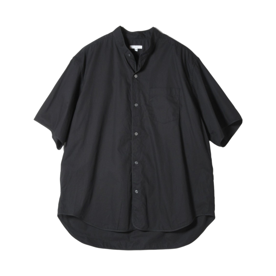 - Engineered Garments Dobby Small Foulard Copley Shirt Black