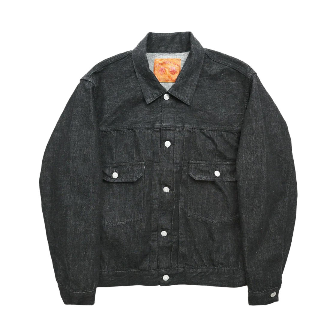 2102BKSS Fullcount 2102BKSS Type 2 Denim Jacket (Super Smooth) 11.5oz Black