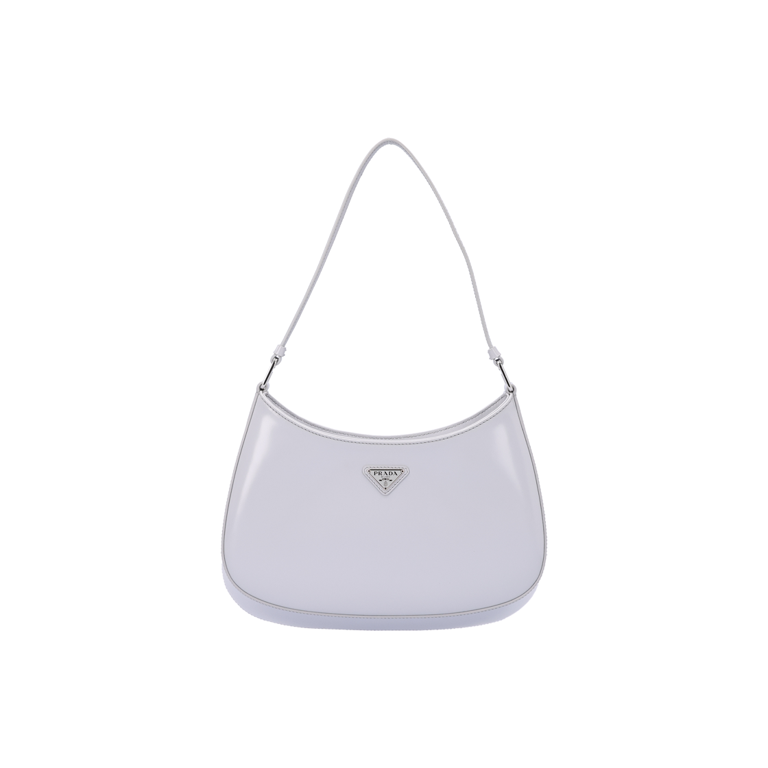 프라다 1BC499 클레오 브러쉬드 레더 숄더백 콘플라워 블루(Prada Cleo Brushed Leather Shoulder Bag in Cornflower Blue) - 1