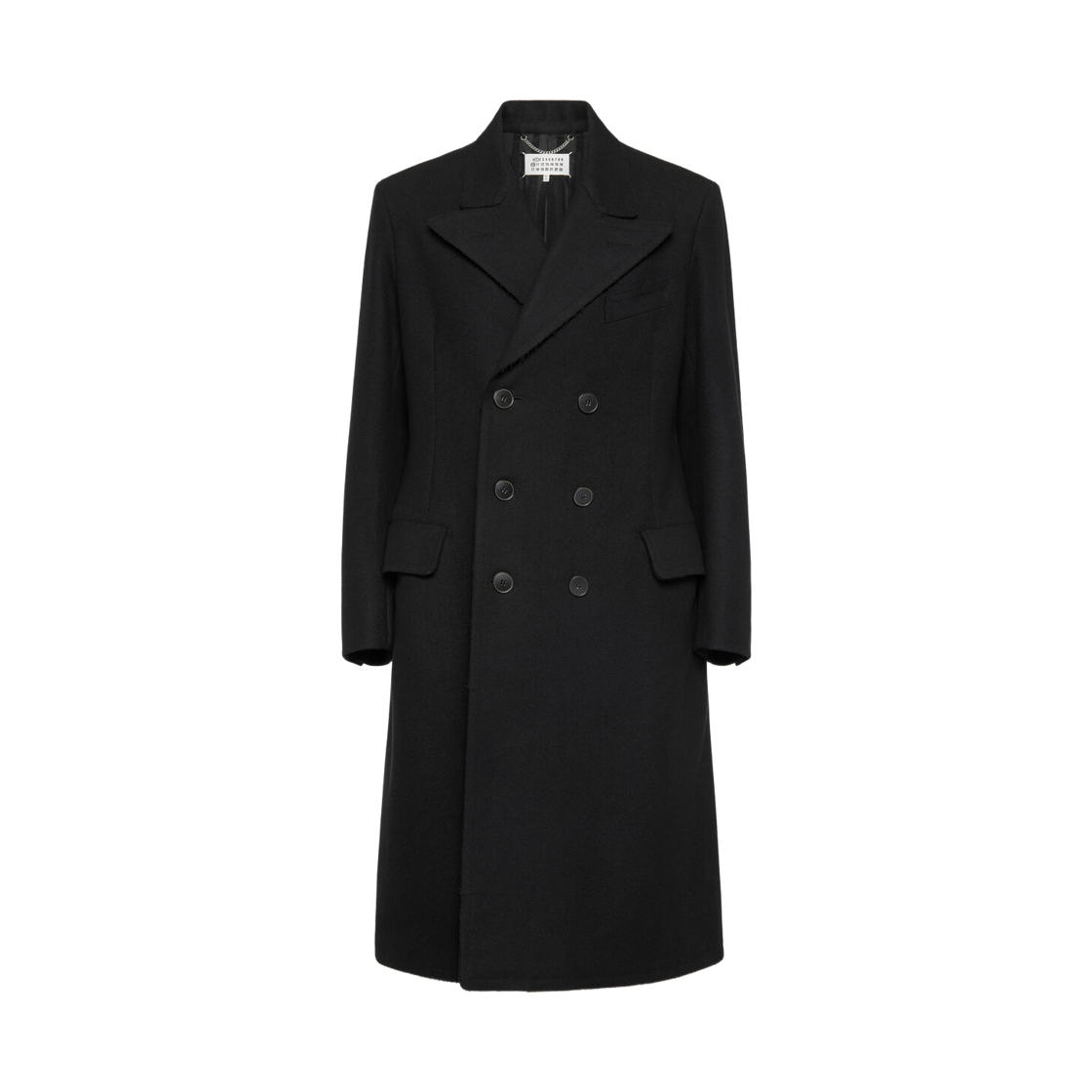 S50AA0158M35585900 Maison Margiela Wool Coat Black
