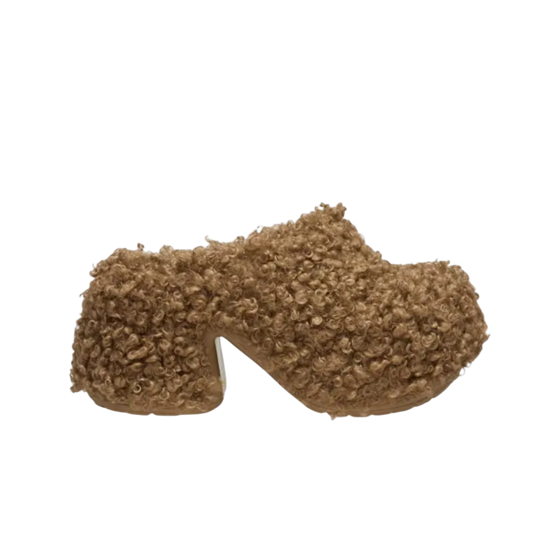 크록스 사이렌 두들 퍼 클로그 세피아(Crocs Siren Doodle Fur Clog Sepia) - 1