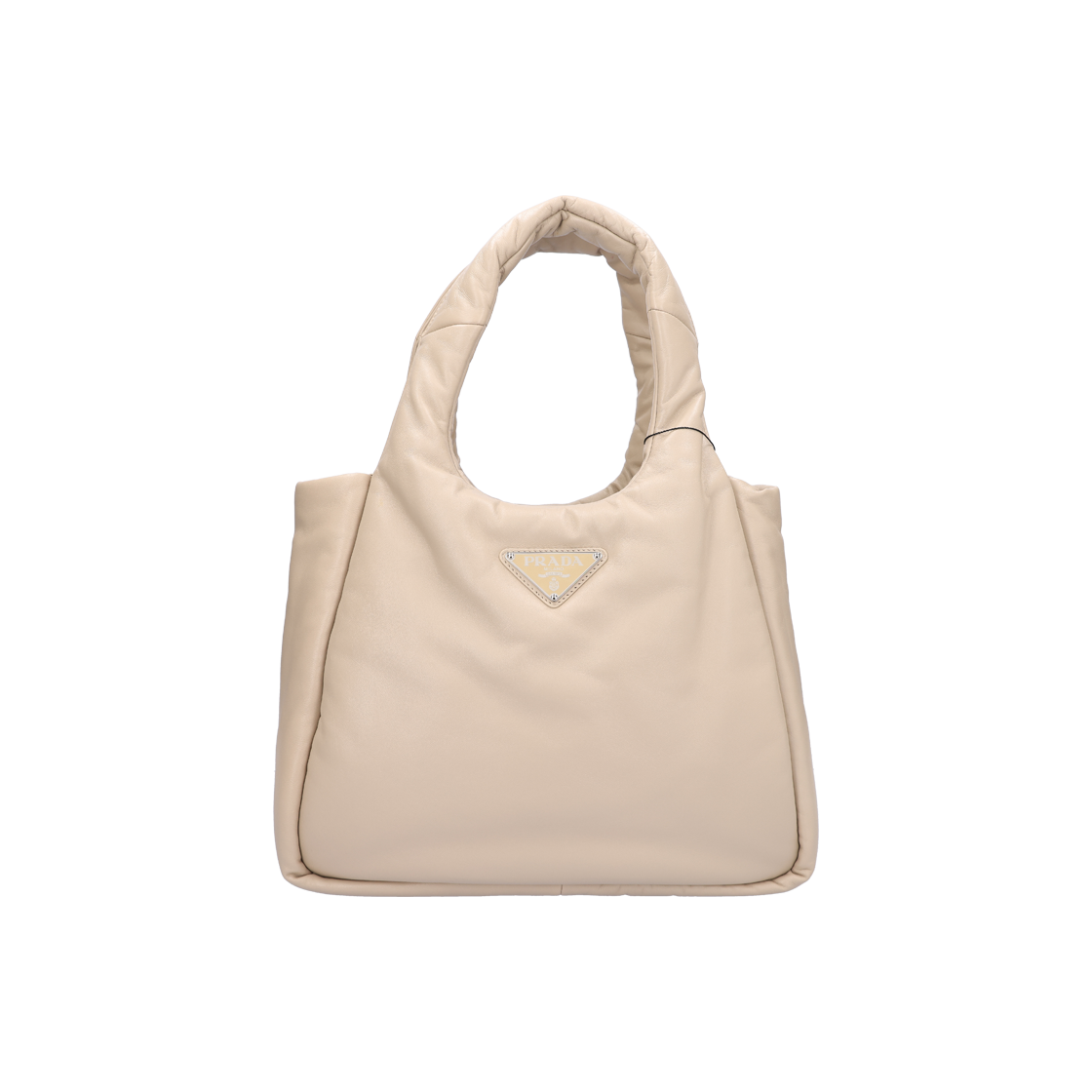 프라다 1BG413 미디움 패딩 프라다 소프트 나파 레더 백 데저트 베이지(Prada Medium Padded Soft Nappa Leather Bag in Desert Beige)
