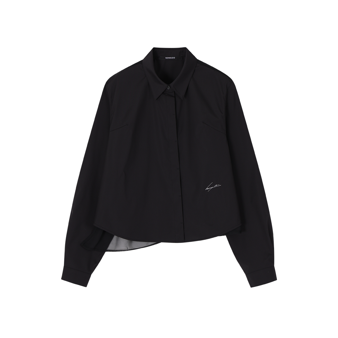 WI2SH701BK (W) SONGZIO COLLECTION Veiled Archangel Shirt Black