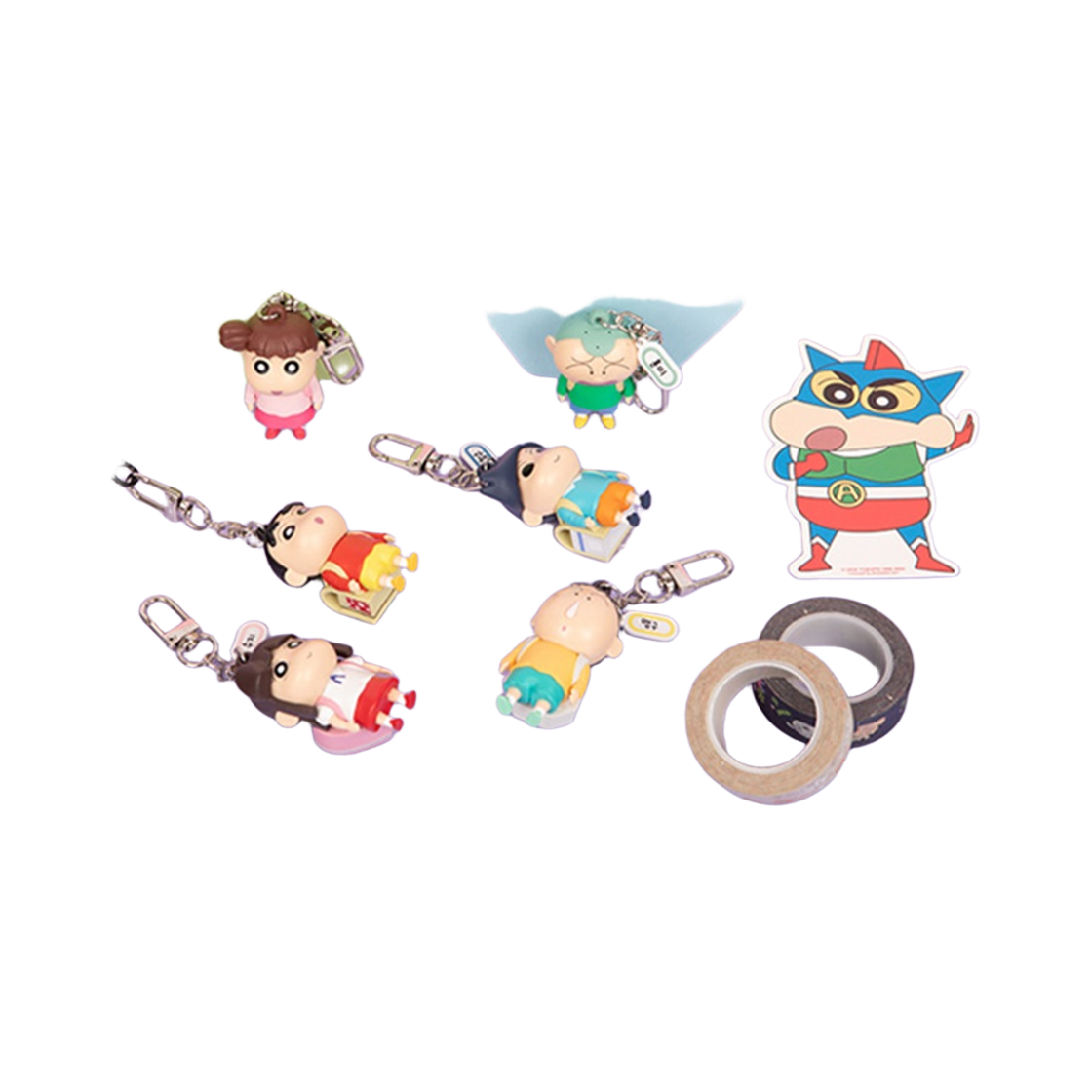애니모어 짱구는못말려 떡잎 유치원 책가방 키링(Animore Crayon Shinchan Kindergarten Backpack Keyring)