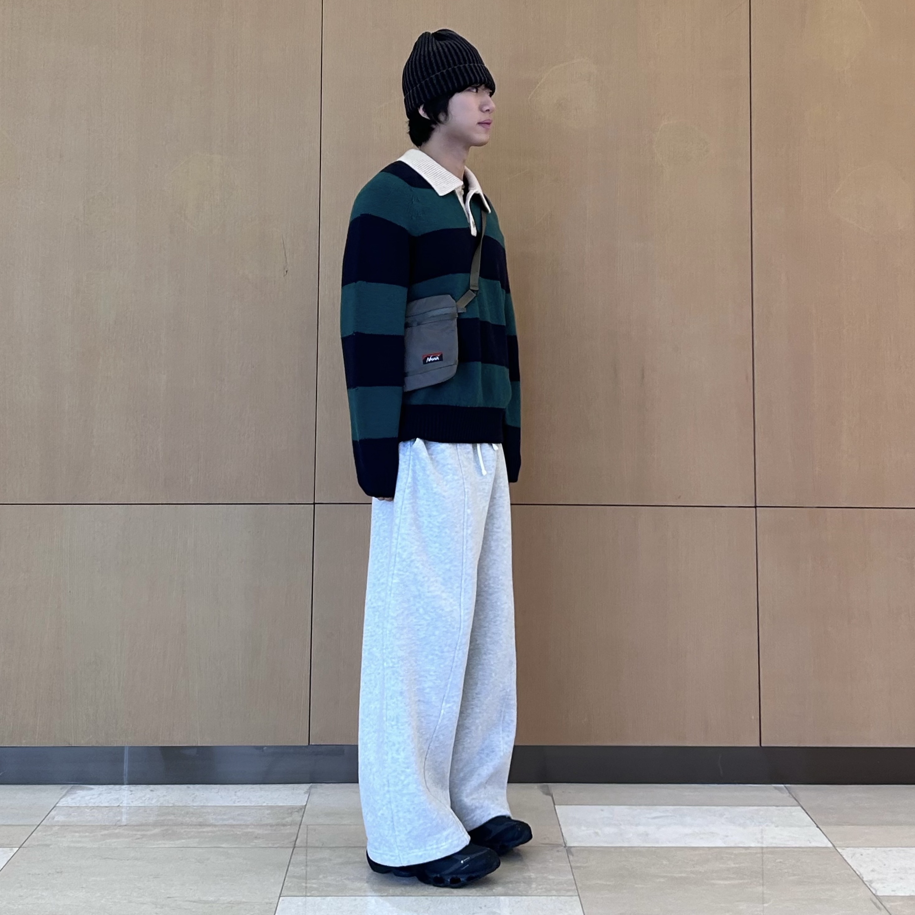 Howlin Absolute Polo Green Fantasy - 25FW 착용 스타일 - 6