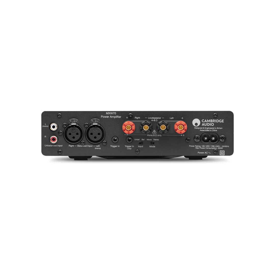캠브리지오디오 MXW70 컴팩트 스테레오 파워앰프(CAMBRIDGE AUDIO MXW70 Compact Stereo Power Amplifier) - 4