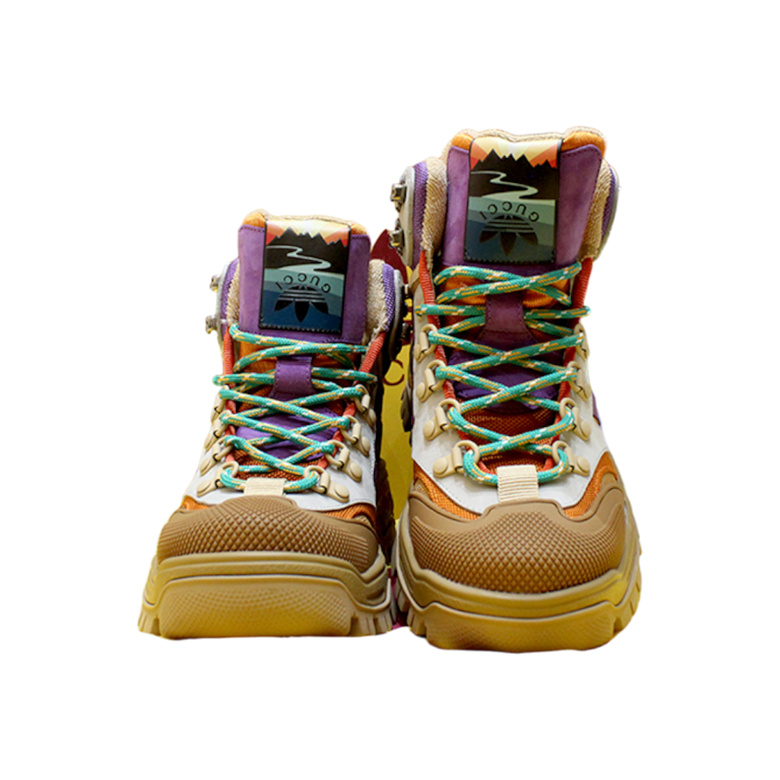ITBCTLWCT5BB Gucci x Adidas Lace-Up Hiking Boots 36.5 235mm 721392