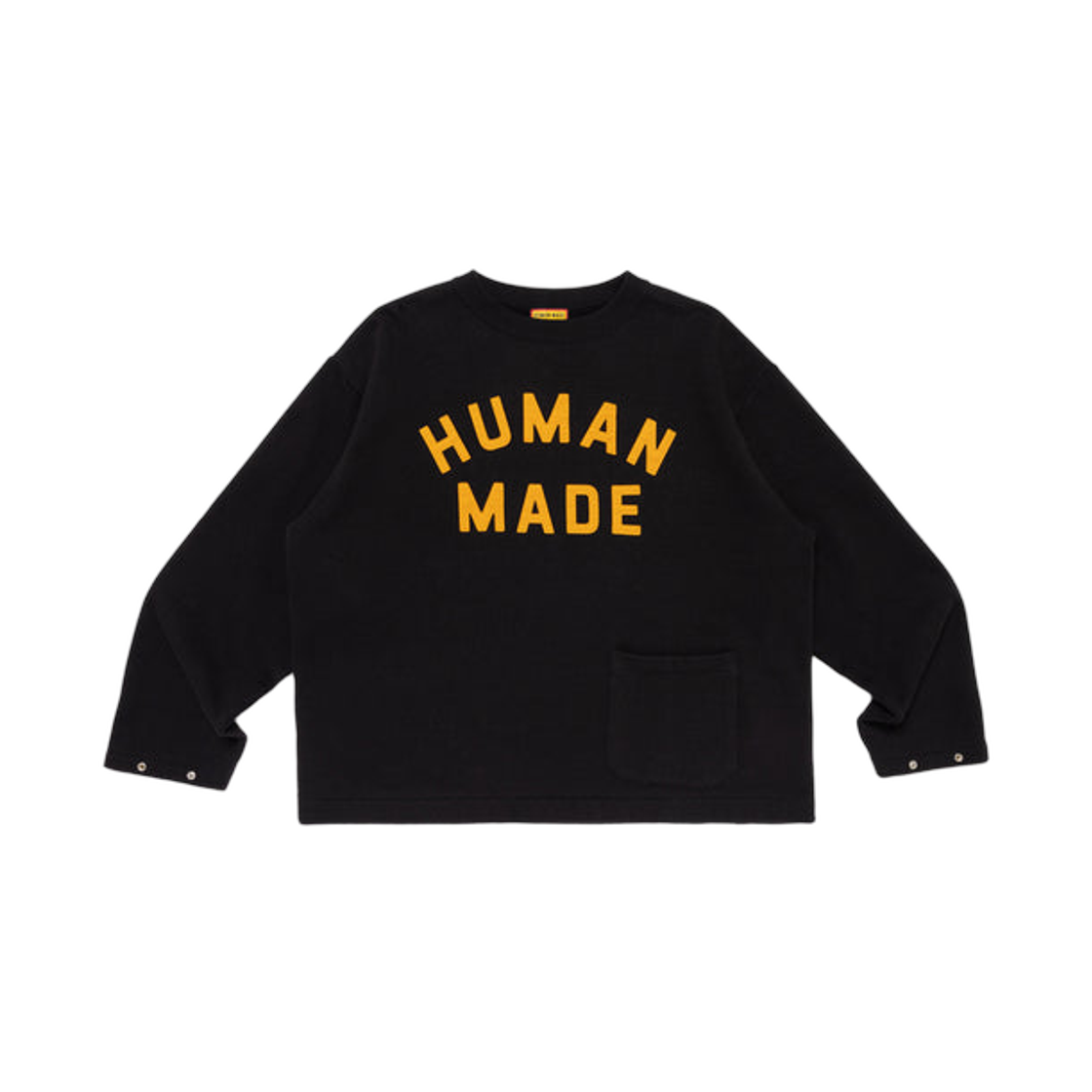 HM31CS011 Human Made Adjustable Sweatshirt Black