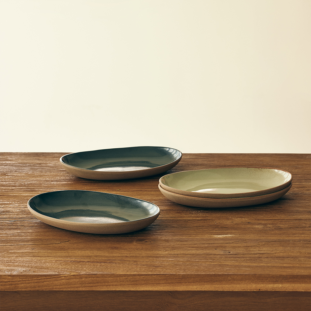 소소모소 달소담 오발접시 2 colors(SOSOMOSO dalsodam oval plate) - 2