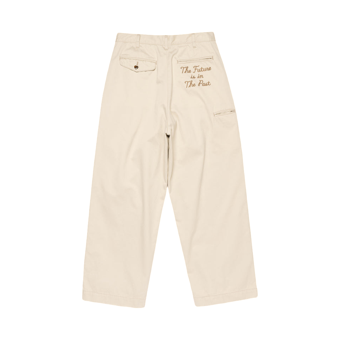 휴먼 메이드 와이드 치노 팬츠 화이트(Human Made Wide Chino Pants White) - 2