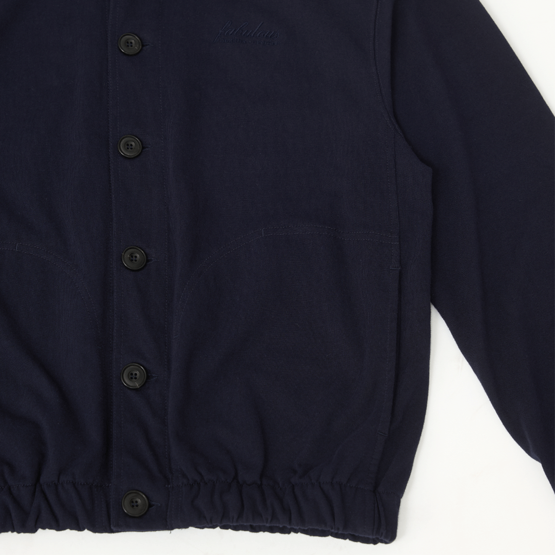 파버 프렌치 저지 블루종 딥 네이비(FABEUR French Jersey Blouson Deep Navy) - 3