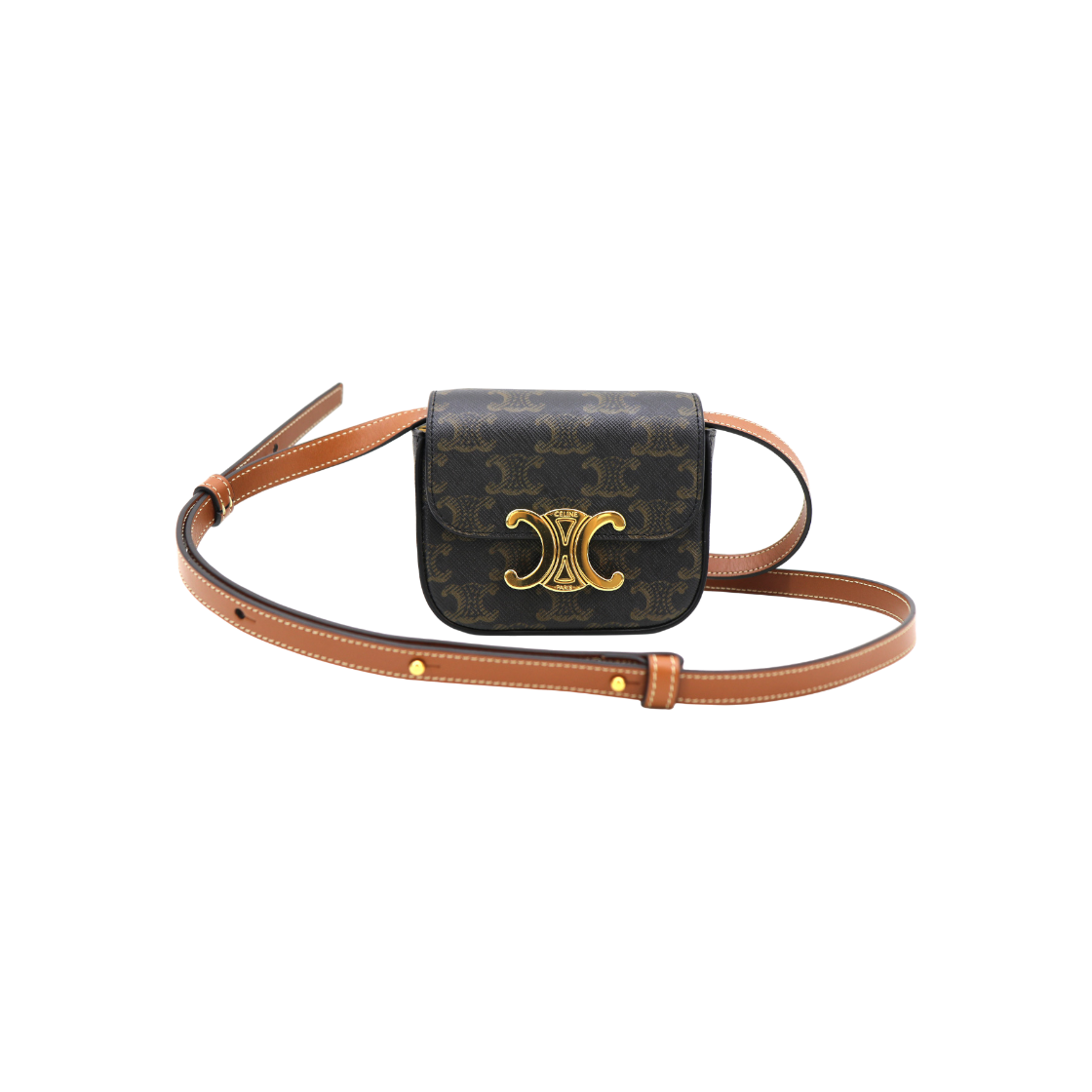 ITIT5CBSCCVH Celine Claude Mini Triomphe Crossbody Bag