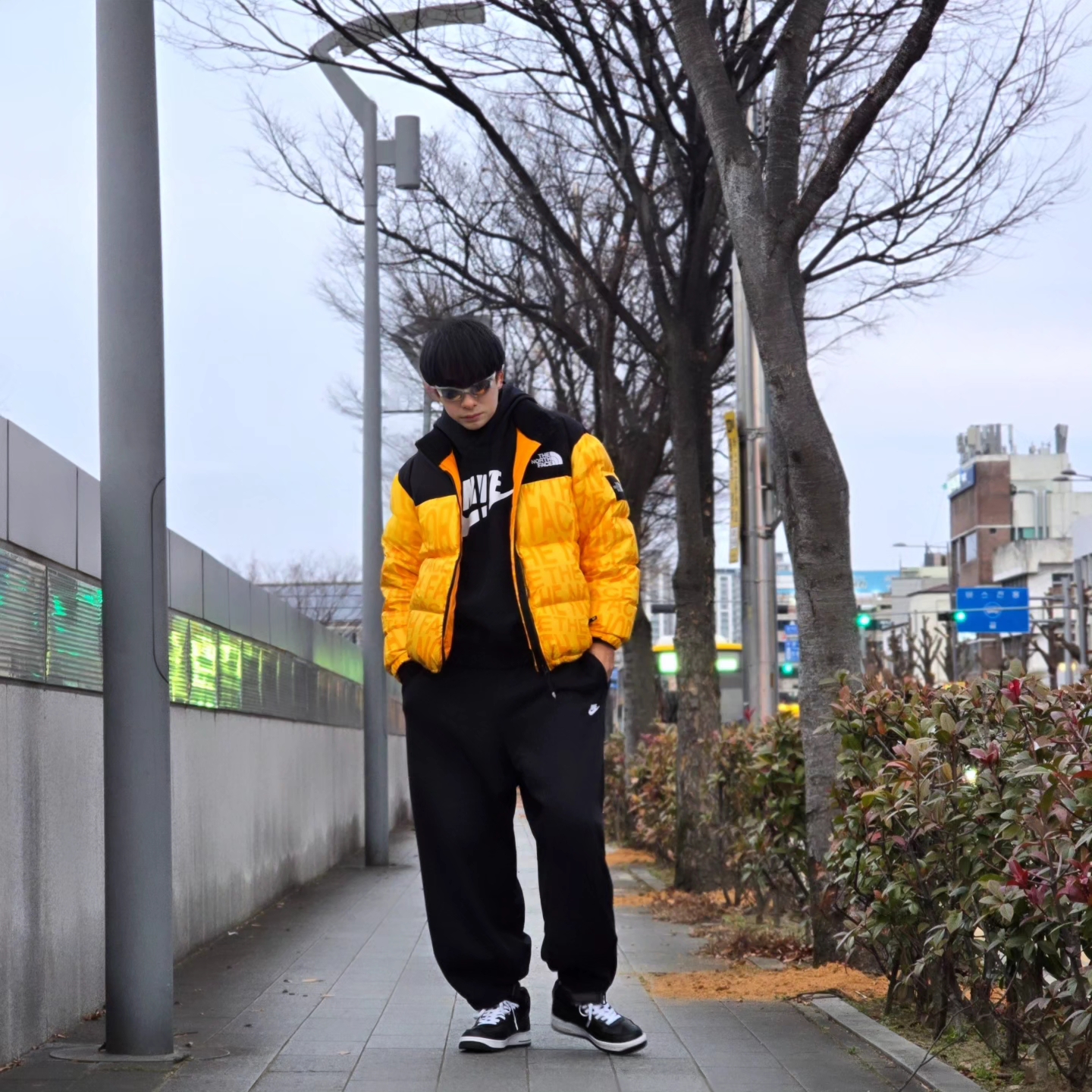 Nike NSW Club Fleece Graphic Pullover Hoodie black - Asia, Nike NSW Club Fleece Graphic Pullover Hoodie Black - US/EU 착용 스타일 - 5