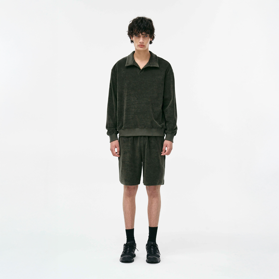 [3% 적립] 씨피티에스 클래식 타월링 폴로 셋업 카키([3% 적립] CPTS CLASSIC TOWELING POLO SETS KAHKI) - 2