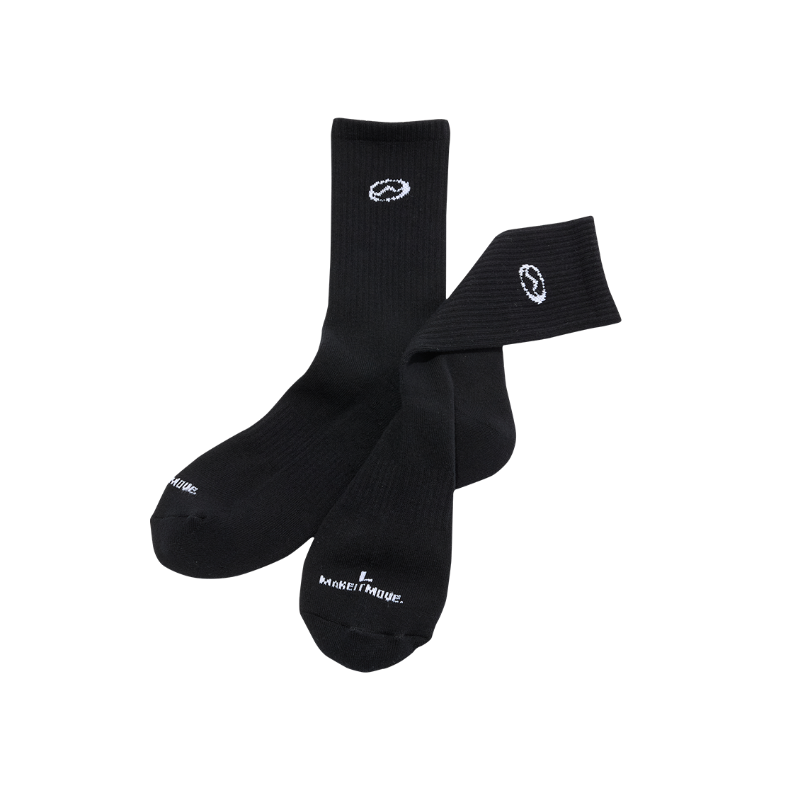 O-MOMYM5Y41106 MIM Bpm Logo Socks Black