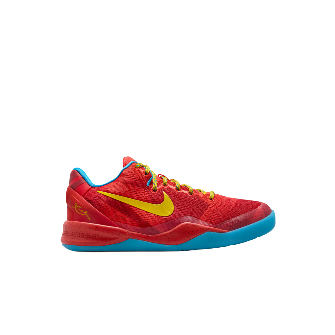 (GS) 나이키 코비 8 프로트로 라이트 크림슨 비비드 블루((GS) Nike Kobe 8 Protro Light Crimson Vivid Blue)