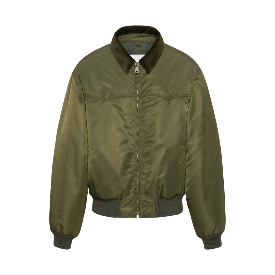 S67AM0106M35662728 Maison Margiela Caban Jacket Khaki Black