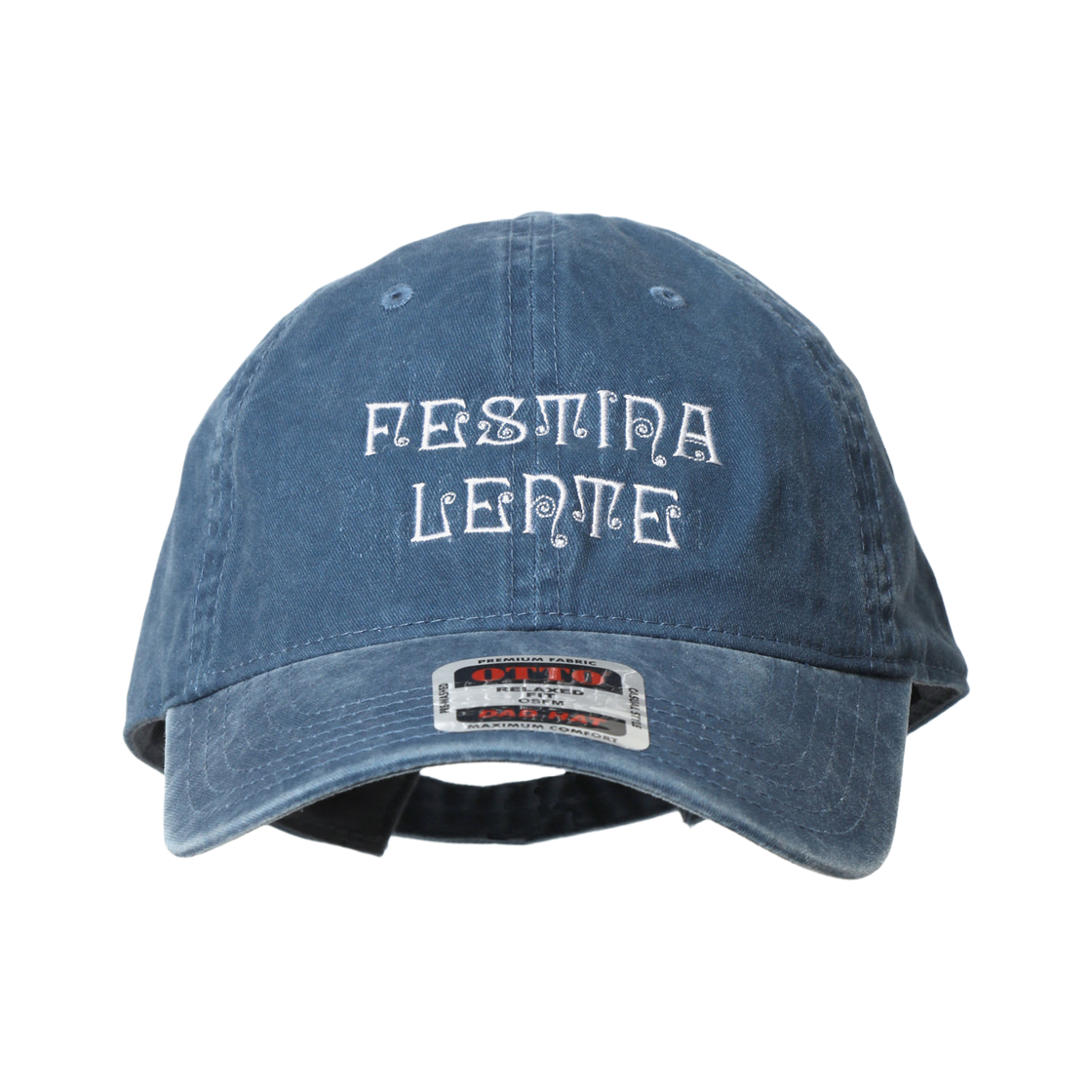 사우스2 웨스트8 스트랩 백 캡 페스티나 렌테 네이비(South2 West8 Strap Back Cap Festina Lente Navy)