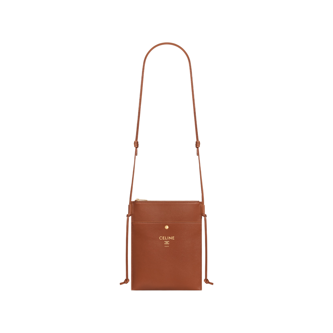 10P812K05-04LU Celine Sharp Pouch in Smooth Lambskin Tan