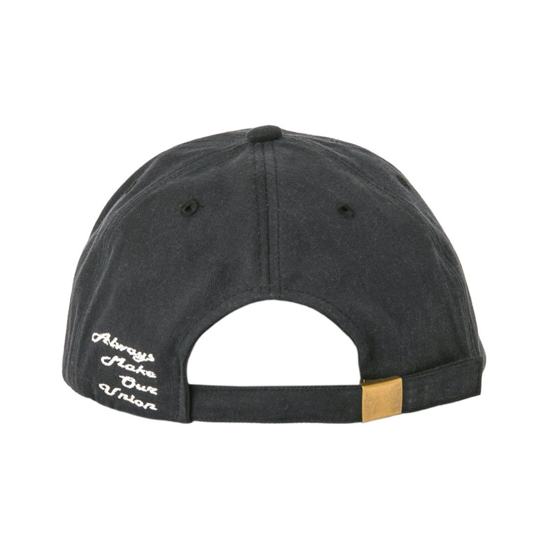 아모우 스피랄 5패널 캡 블랙(AMOU Spiral 5Pannel Cap Black) - 5