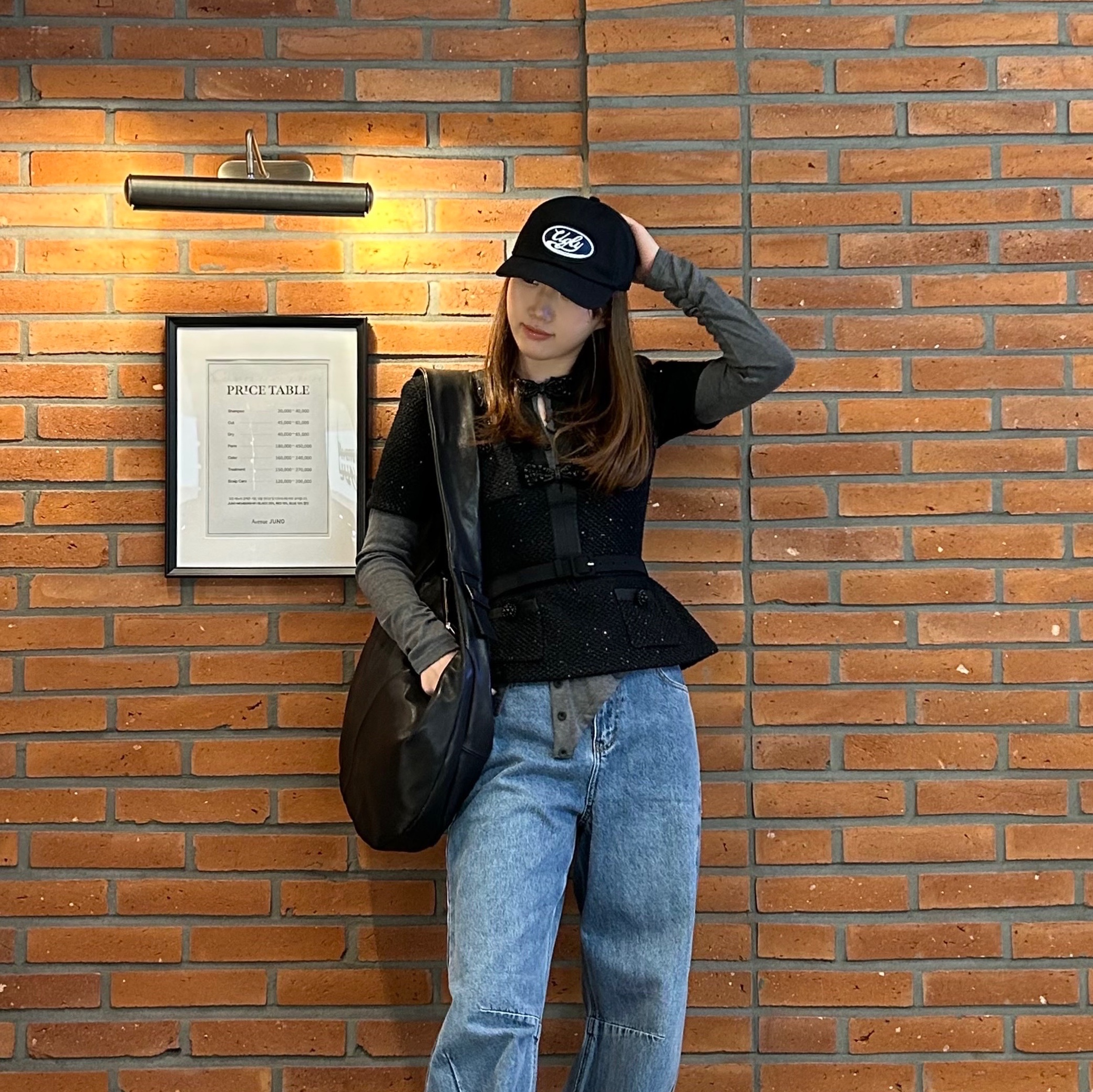 ssstein Twist Shoulder Bag Black - 26SS 착용 스타일 - 2