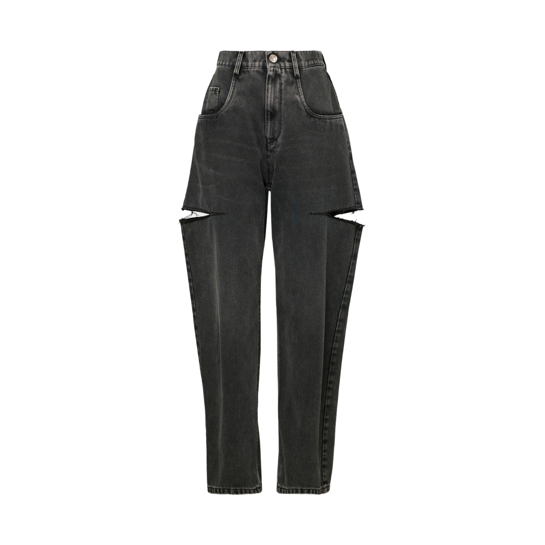 S51LA0051S30743965 (W) Maison Margiela Cut-Out Jeans Black