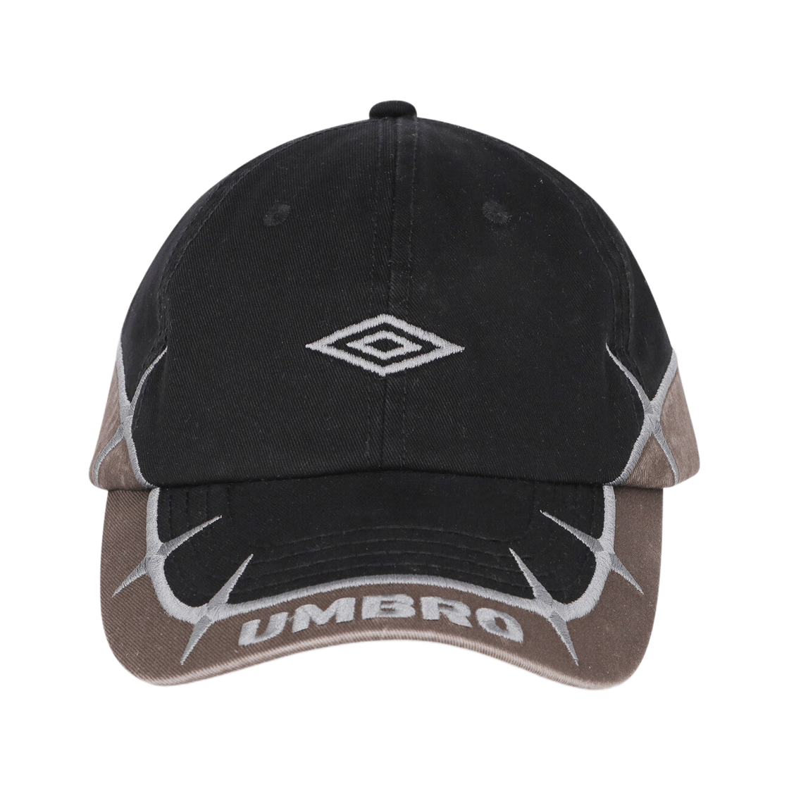 UBMW267FA44-BLK0024 Umbro x Slam Jam Spikes Cap Black Anthracite