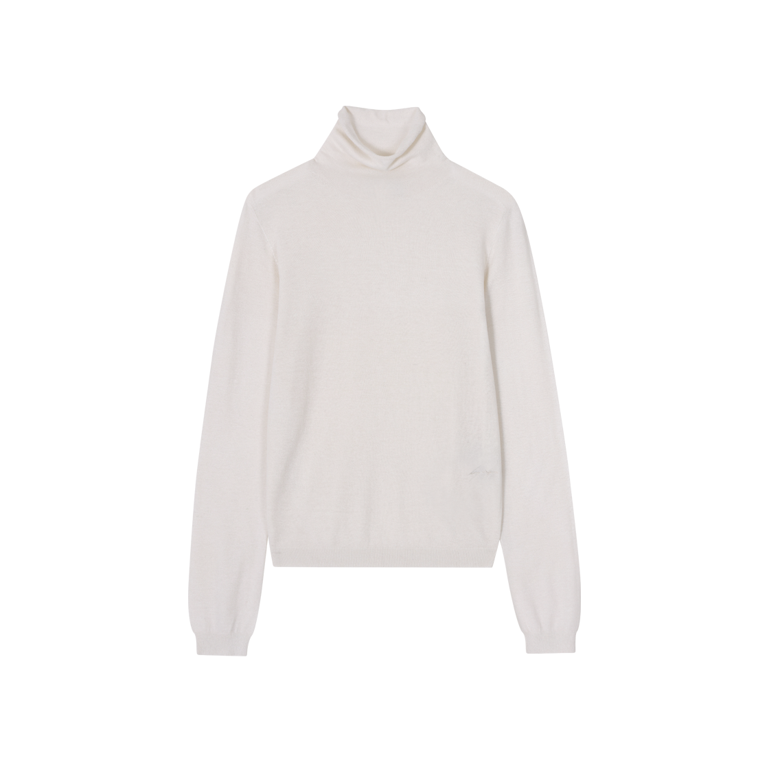 (W) 송지오 베일드 캐시미어 터틀넥 아이보리((W) SONGZIO Veiled Cashmere Turtleneck Ivory)