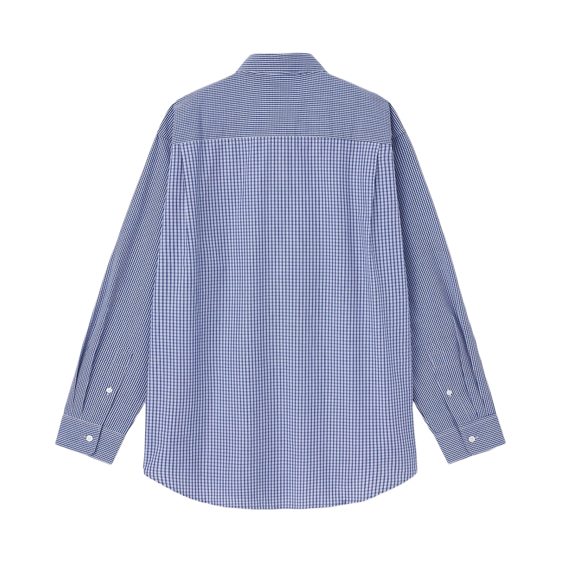 GU 이지 케어 브로드클로스 패턴 셔츠 블루(GU Easy Care Broadcloth Patterned Shirt Blue) - 2