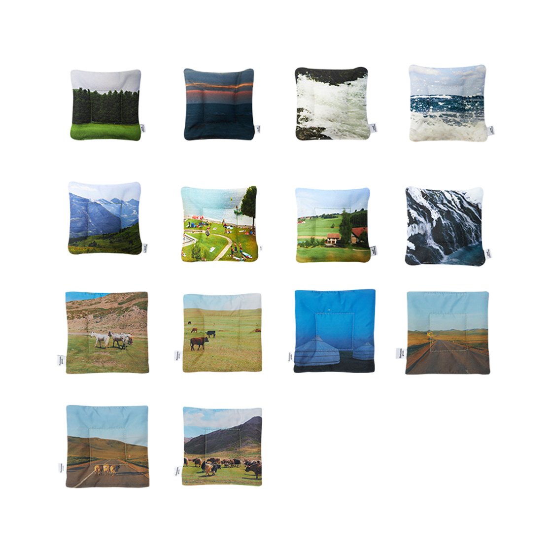 [3% 적립] 포토제니아굿즈 패브릭 쿠션 코스터([3% 적립] Photozeniagoods Fabric cushion coaste)