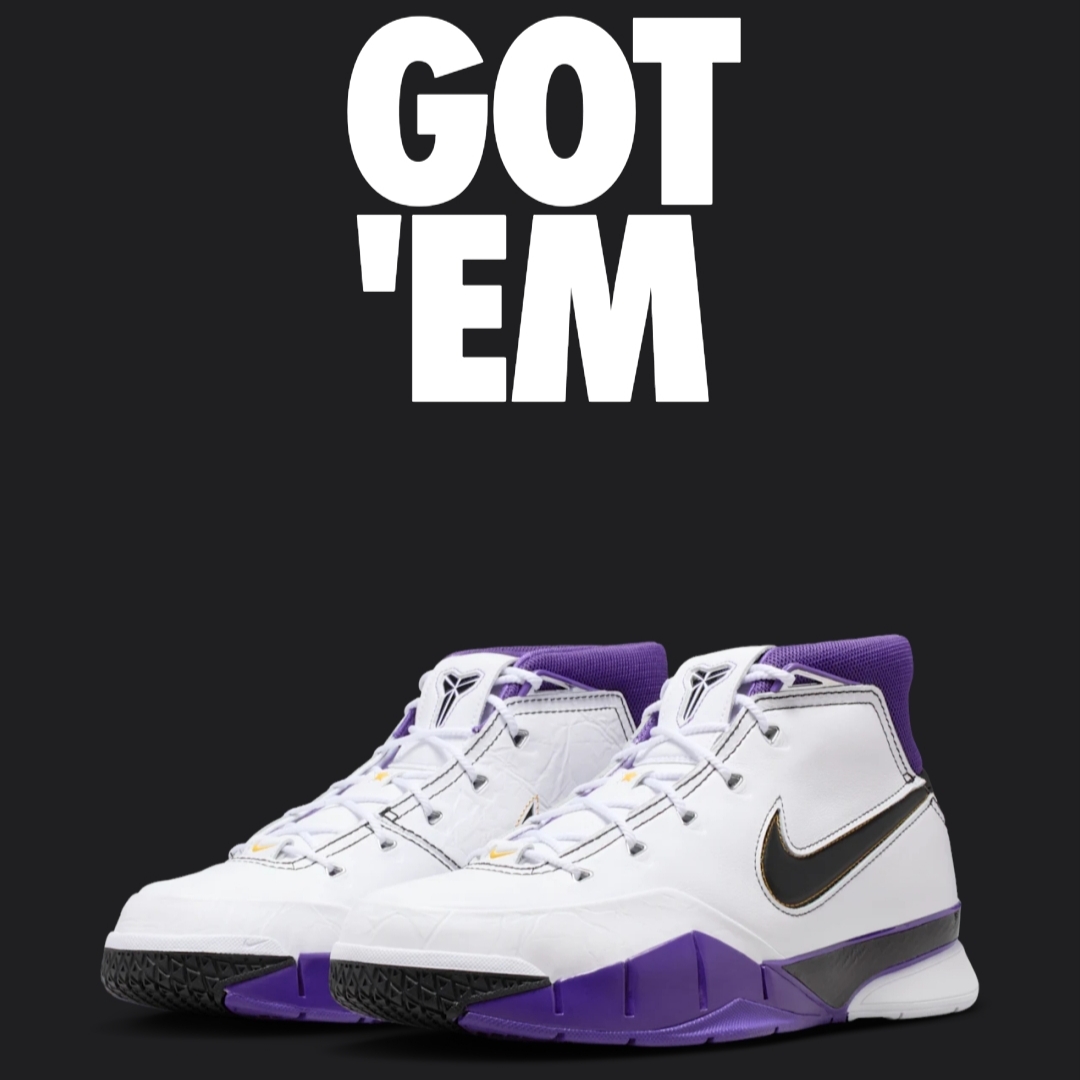 Nike Kobe 1 Protro 81 Pt Game White Black 착용 스타일