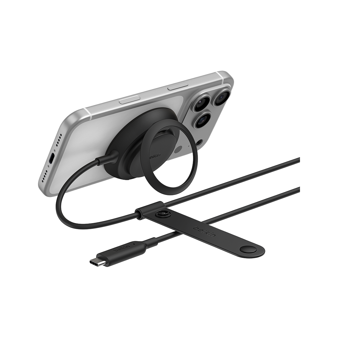 WIA014krBK Belkin 25W Qi2 High Speed Wireless Charging Pad WIA014kr Black