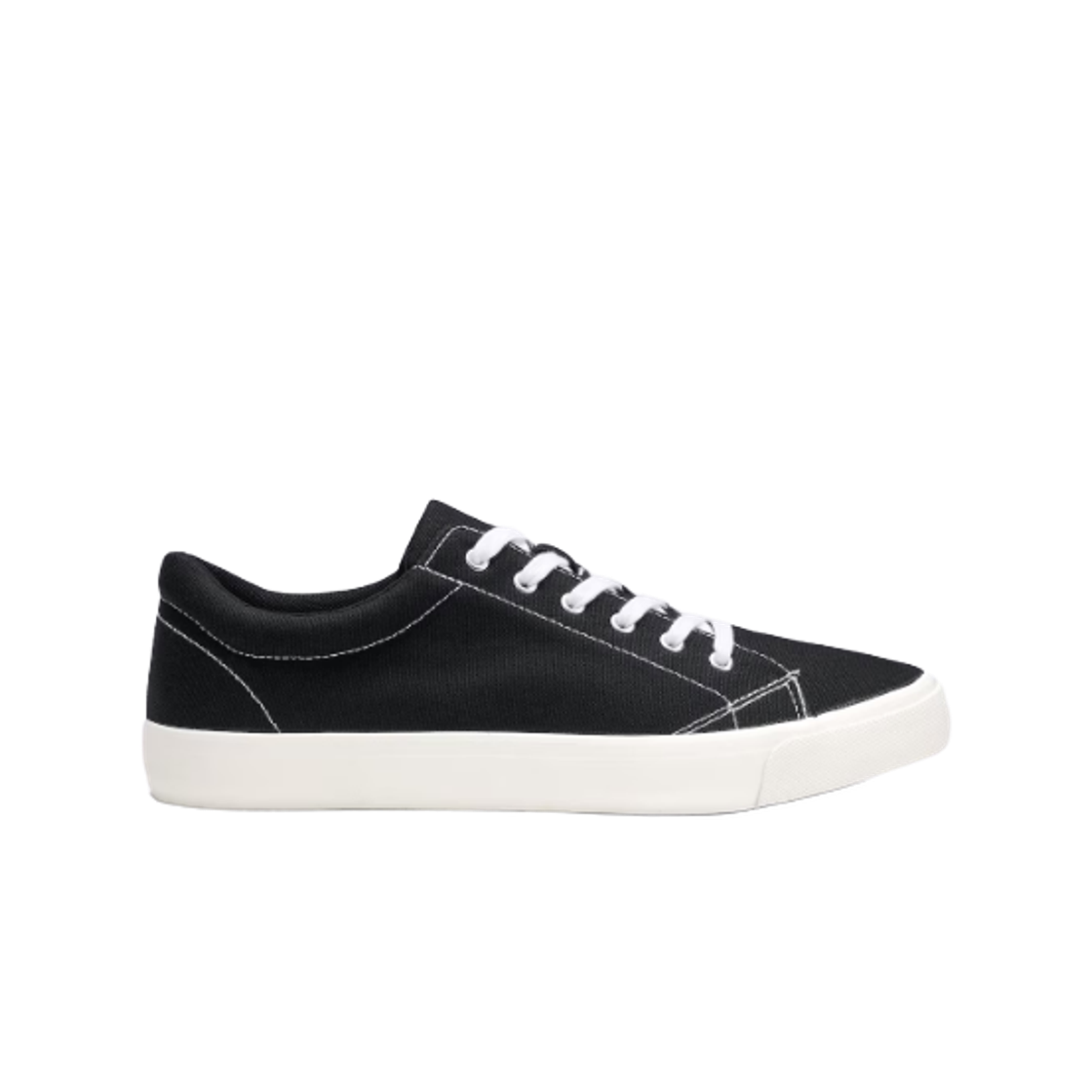 358988-09 GU Soft Canvas Sneakers Black