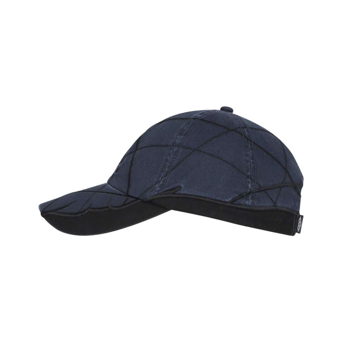 엄브로 x 슬램잼 콜리전 캡 블루 블랙(Umbro x Slam Jam Collision Cap Blue Black) - 2