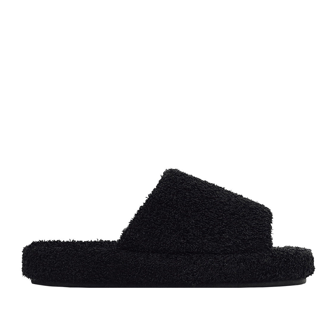 [3% 적립] 씨피티에스 호지호그 타월링 룸슈즈 블랙([3% 적립] CPTS HODGEHOG TOWELING SLIDES BLACK) - 2